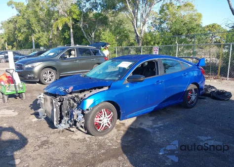 2018 Honda Civic Lx from USA, damaged, VIN 2HGFC2F50JH517152